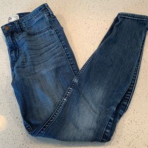 Hollister high rise jean legging medium wash (3S)